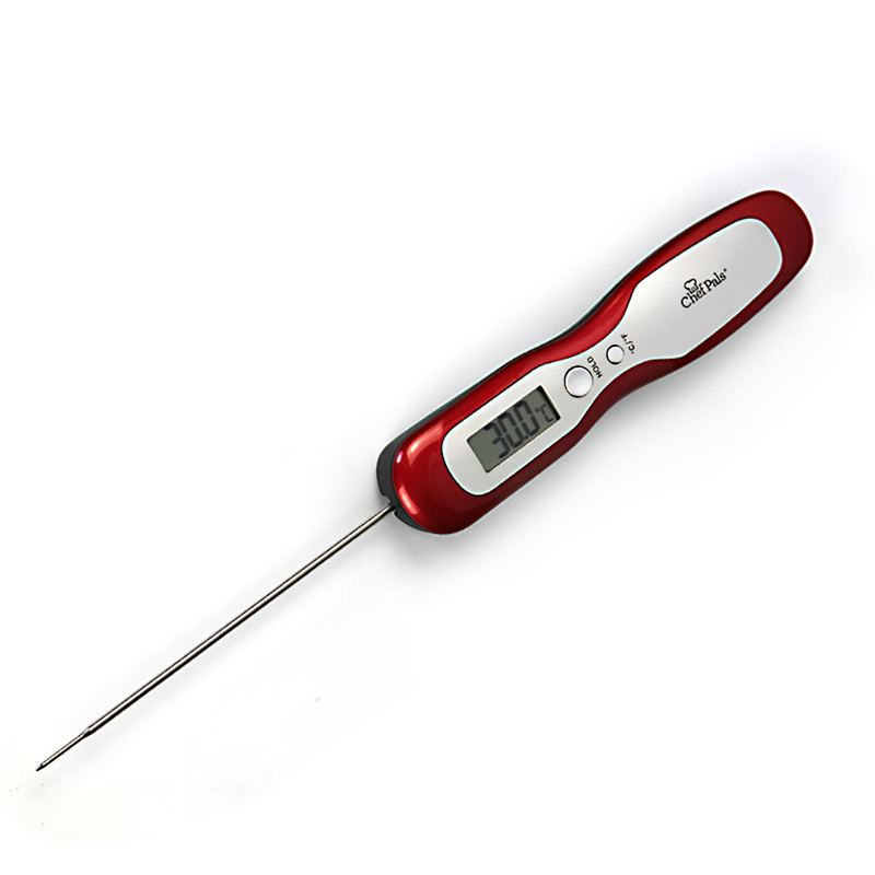 Meat OEM Smart Meter Manual Thermometers Folding Ambidextrous Digital Food  - China Household Food Thermometers, Meat Thermometers for Cooking